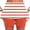 Orange-Pants for Women, variant on FNFYFH Striped Skorts for Women Summer High Waist Tennis Skirts with Shorts Pickleball Athletic Workout Golf Skorts with Pockets