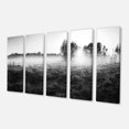 thumbnail image 2 of Rural Meadow in Mist - Landscape Canvas Art Print, 2 of 3