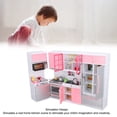 thumbnail image 4 of Juega de Cocina para Niños, Niños Seguros Play Kitchen Toy Duradero Aplicacia Amplia Multifuncional No Tóxica para Fiestas Navideñas, 4 of 7