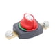 thumbnail image 2 of Interruptor de batería Interruptor aislador de batería Interruptor de corte fácil de usar Reemplace las piezas en el poste lateral para camión, barco, Estilo C, 2 of 8