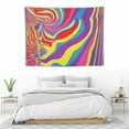 thumbnail image 3 of ONETECH Cool Weed Tapestry for Men, UV Reactive Trippy Alien Stuff Marijuana Leaf Tapestry for Bedroom, Psychedelic Tie Dye Stoner Tapestries Poster Blanket College Dorm Glows in the Dark,, 3 of 7