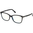 thumbnail image 5 of Tom Ford FT5842 B 001 Plastic Shiny Black 54 mm Women's Eyeglasses, 5 of 6