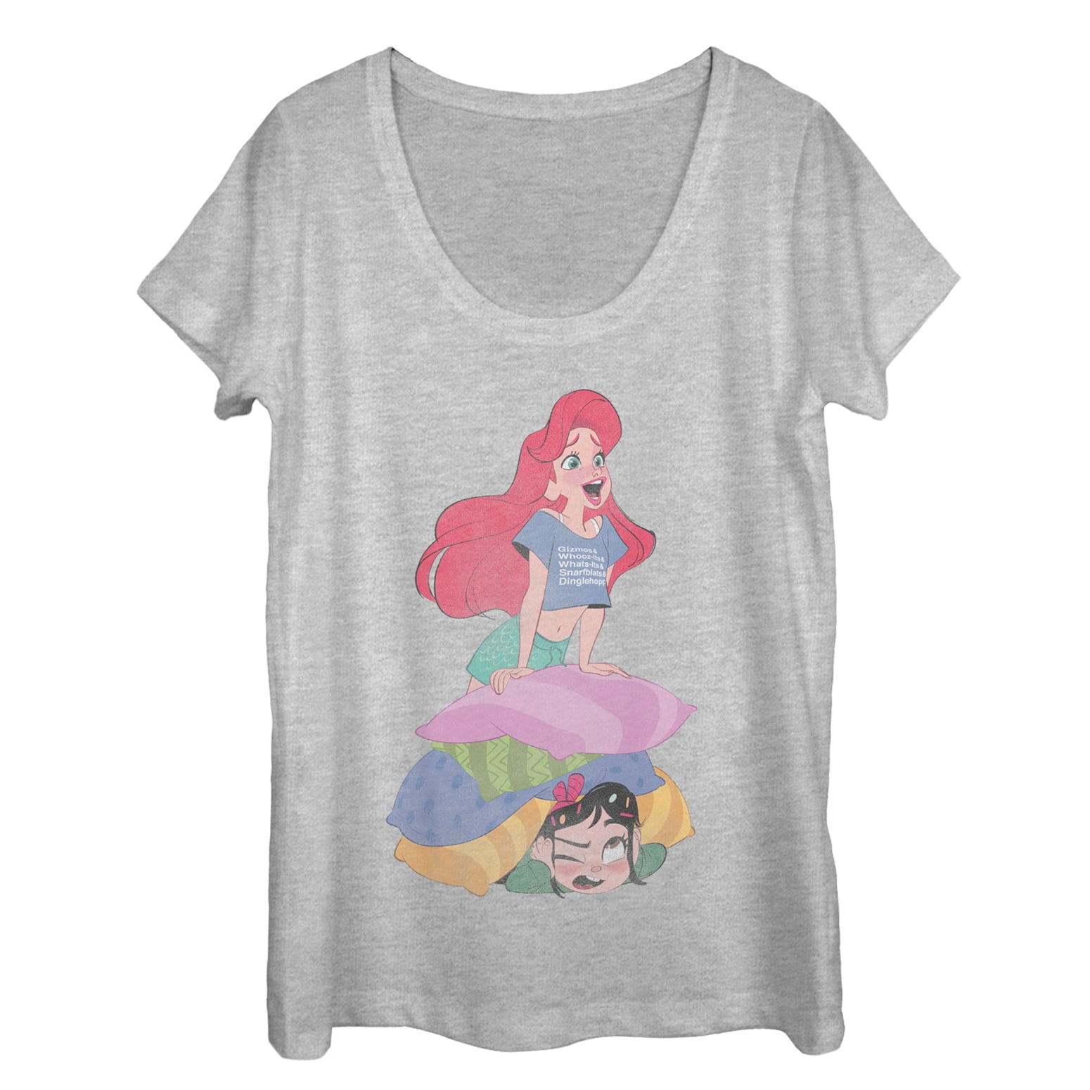 ariel's shirt in ralph breaks the internet