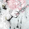 thumbnail image 2 of Parvez Taj Pink Flower Bloom Canvas Wall Art, 2 of 5