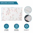 thumbnail image 6 of Fall Botanical Placemats Set of 8, Orange Autumn Maple Leaf Placemats for Dining Table, Place Mats for Kitchen Tabletop, Waterproof Wipeable Dining Table Mats Set, 6 of 9