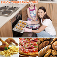 thumbnail image 3 of Air Fryer Basket for Oven Stainless Steel, Air Fryer Accessories Oven Rack and Crisper Tray, Nonstick, 3 of 7