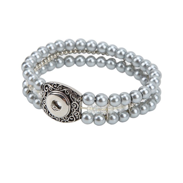 Elastic Beaded Bracelet, Excellent Material Comfortable To Wear Ball Beaded Bracelet Elasticity For Gifts For Daily Collocation ANGGREK Otros