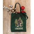 thumbnail image 2 of Lazy One Canvas Tote Bag, Reusable Unisex Bag for Shopping, Travel, and Work (Bigfoot), 2 of 3