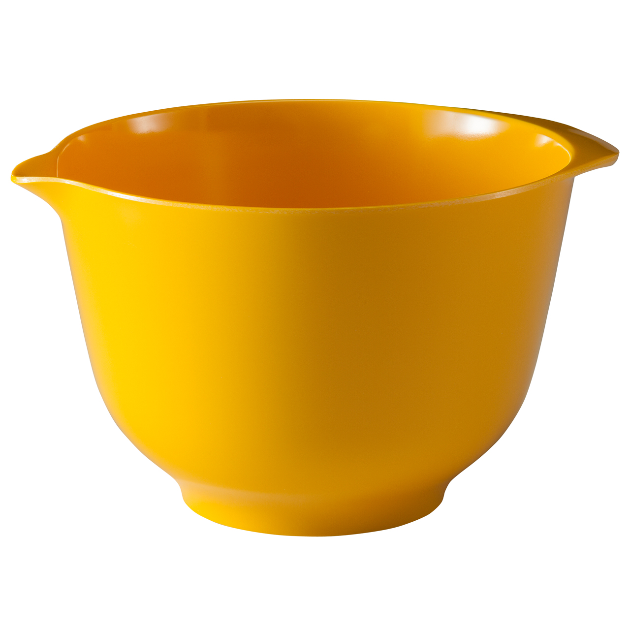 Hutzler Yellow Melamine Mixing Bowls, 3-Pc. Set