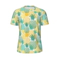 thumbnail image 5 of Wukai Pineapples1 Print Men's Short-Sleeved Mesh T-Shirt,Quick-Dry Short Sleeve Workout T-Shirt-Medium, 5 of 8