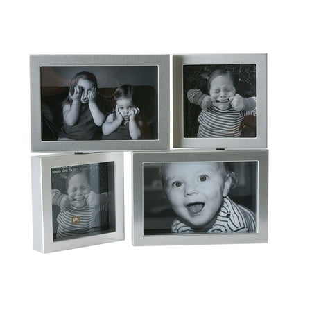 Individual Frames - Photo Frame Dynamic Silver, Medium, Individual frames spin and turn By Present Time