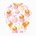 thumbnail image 6 of TOWED22 Toddler Girls Boys Halloween Pumpkin Pajamas Cotton Pjs for Boy Jammies Little Kids Sleepwear Clothes Sets(Light Yellow,8-9 Y), 6 of 9