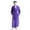 Mens Robes Purple, variant on Mens Womens Fleece Bath Robes with Pockets and Belt Plush Bathrobes Unisex Couples Solid Thermal Warm Ankle Length Loungewear Shower Robe Pajamas