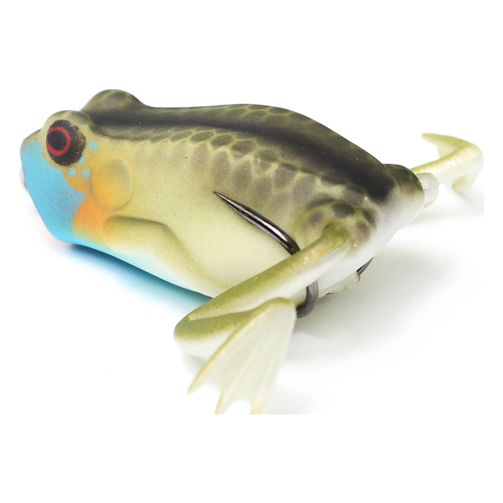Lunkerhunt Popping Frog - Topwater Lure - Bluegill,1.75in,1/4oz,Soft Baits,Fishing  Lures 