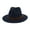 Blue, variant on WTXUE Fedora, Men & Women Retro Widehat with Belt Buckle Adjustable Outbacks Hats, Coffee