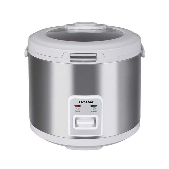 Toastmaster 10 Cup Automatic Rice Cooker with Steamer Basket and ...
