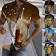thumbnail image 4 of Nueva camisa de playa de verano de moda con estampado 3D de cerveza, camisetas gráficas para hombres, camiseta hawaiana informal de vacaciones, ropa de calle para hombres, 4 of 5