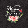 thumbnail image 4 of Inktastic Blessed to Be a Mimi with Pink Flowers Women's Plus Size T-Shirt, 4 of 5