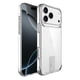 thumbnail image 2 of For iPhone 17 Pro Max Case TPU + PC Transparent Phone Cover with Kickstand, 2 of 5