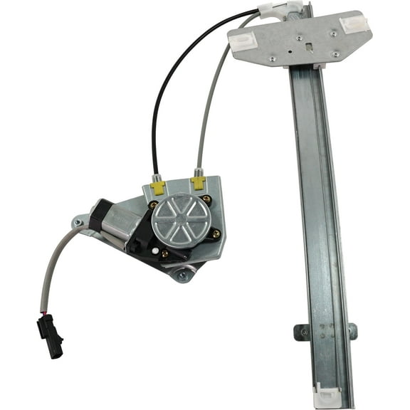 Window Regulator Compatible For 2002-2006 Jeep Liberty Front, Left Driver Power With Motor