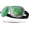 SMUG 100% Blackout Deep Sleep Mask, Adult, Contoured 3D Lash Protector, Palm Print
