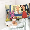 thumbnail image 4 of Throw Pillow Covers 20x30 Inch, Bob's Burgers Decorative Pillow Case for Sofa Couch Chair Bedroom Modern Decor, 4 of 7
