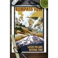 thumbnail image 3 of Lassen Volcanic National Park, California, Bumpass Hell (9x12 Wall Art Print, Home Decor), 3 of 3