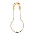 thumbnail image 4 of Gourd Hooks Calabash Shape Safety Pins Swing Tag 100 Pcs Gold Tone,100 Pcs x Calabash Safety Pins,Gold, 4 of 8