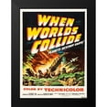 thumbnail image 2 of Anonymous 15x18 Black Modern Framed Museum Art Print Titled - When Worlds Collide, 2 of 5