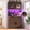 Retro Brown, variant on 71" Tall Pantry Cabinet with Outlets and LED Light, Homieasy 5-Layer Storage Cabinet with 2 Drawers and DIY Pegboard for Kitchen, Dining, Living Room, Garage, White & Rustic