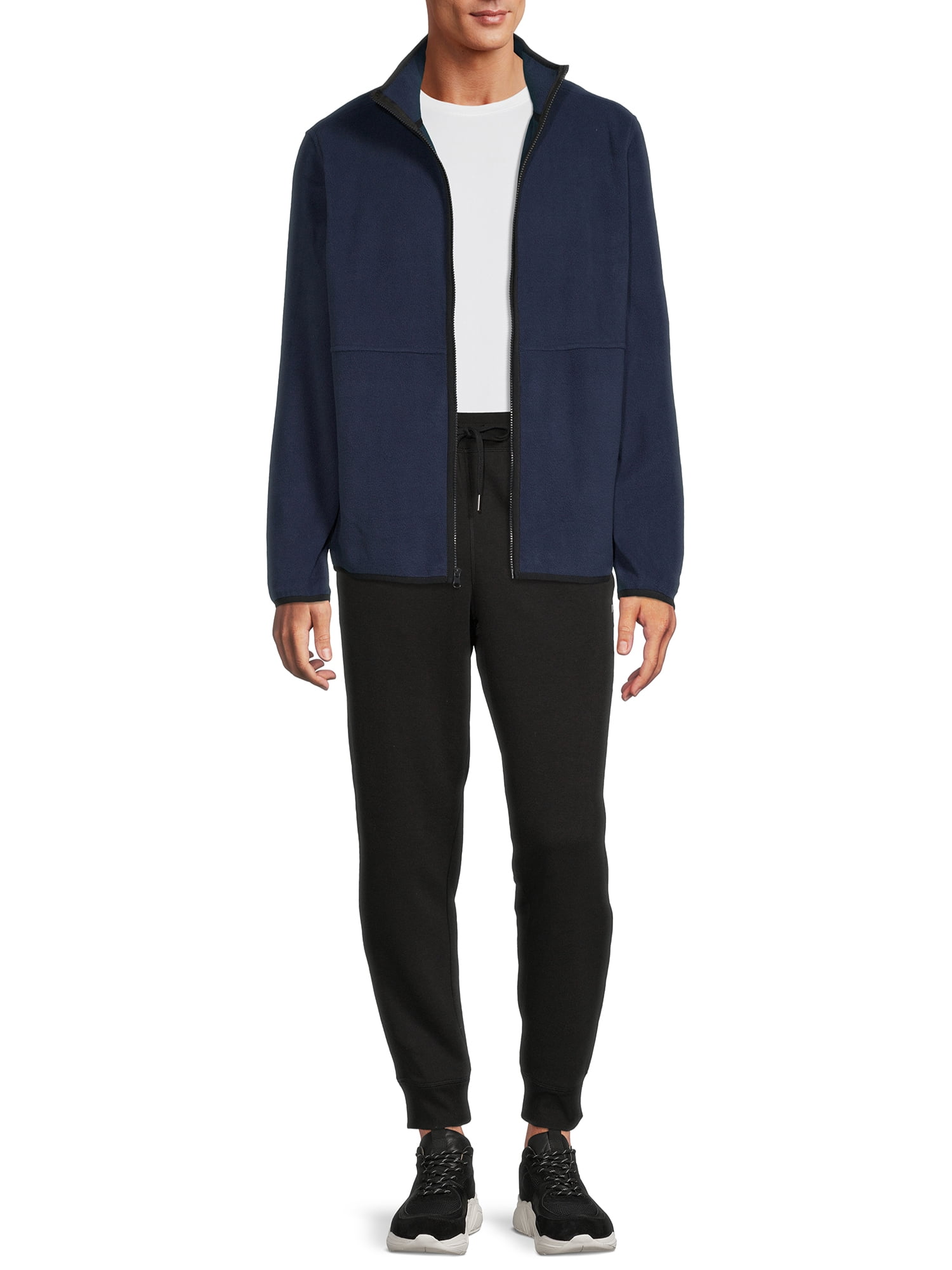 Russell Men's & Big Men's Micro Fleece Jacket, Sizes up to 3XL