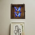 thumbnail image 3 of Miangastore Retro Wooden Specimen Storage Case Dried Flower Display Case Home Shadow Wooden Case, 3 of 9