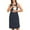 Navy blue, variant on Yawrut Women's Breastfeeding Dress, Summer Refreshing Sleeveless Round Neck Elastic Waist Slimming Fashion Breastfeeding Dress,Size: S-XL