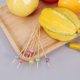 thumbnail image 4 of FELTECHELECTR 100 palillos desechables hechos a mano para cócteles, palillos creativos de bambú para aperitivos, palillos de madera para frutas, decoración de fútbol, suministros para fiestas., 4 of 7