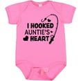 thumbnail image 3 of Inktastic I Hooked Auntie's Heart with Fishing Rod Boys or Girls Baby Bodysuit, 3 of 5