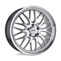 Petrol Aluminum Rim P4C 18X8in Silver with Machined Face and Lip Finish, 1880P4C405105S72