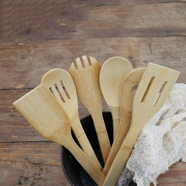 Bamboo Ladles, Wooden Spoons Utensils, Bamboo Cooking Utensils