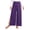 Purple, variant on Women's Praise Dance Wide Leg Palazzo Pants Celebration of Spirit Ceremony Performance Pants Red L