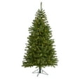 thumbnail image 3 of Nearly Natural Prelit 6' Pine Artificial Christmas Tree, Green, 3 of 8