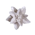 thumbnail image 4 of Decoración de pared de flores de cerámica, estatua de lirio, regalos artísticos, elegante adorno único, adorno de pared 3D S, 4 of 9