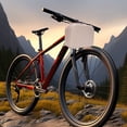 thumbnail image 1 of 14 Inch Folding Bike Hand Luggage with Front Carrier Block Adapter, Mini Suitcase Travel Bag for Commuting Short Trips, 1 of 7