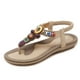 thumbnail image 3 of MKLEKYY Sandalias de Verano para Mujer, Estilo Bohemio, Vintage, Con Cuentas, 3 of 4