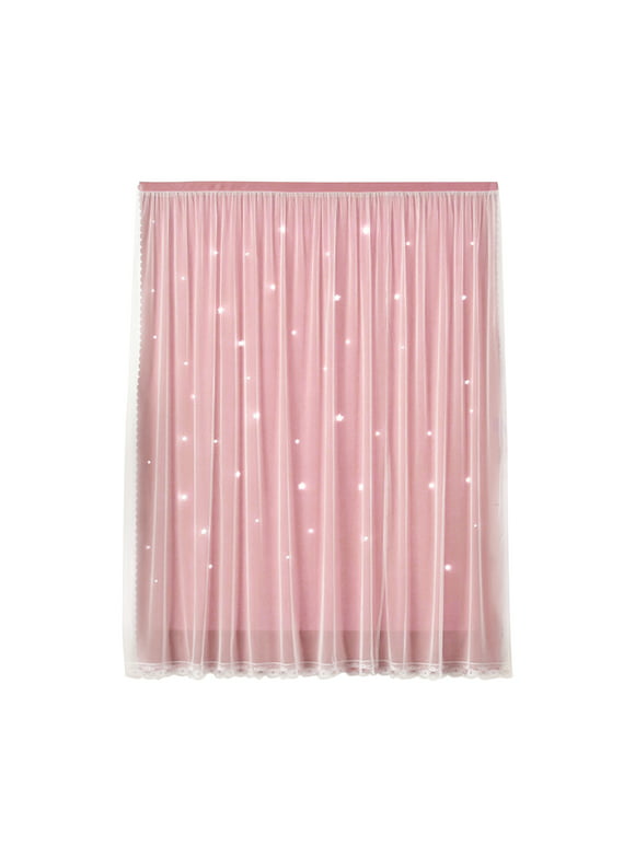 Curtains Velcro Curtains Blackout Curtains Self-Adhesive Finished Products Magic Curtains 1Pcs