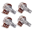 thumbnail image 1 of Paquete de 4 potenciómetros 500K Ohm Push Pull Potenciómetro de guitarra para guitarra eléctrica, 1 of 7