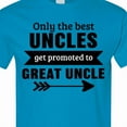 thumbnail image 4 of Inktastic Only the Best Uncles Get Promoted to Great Uncle T-Shirt, 4 of 5
