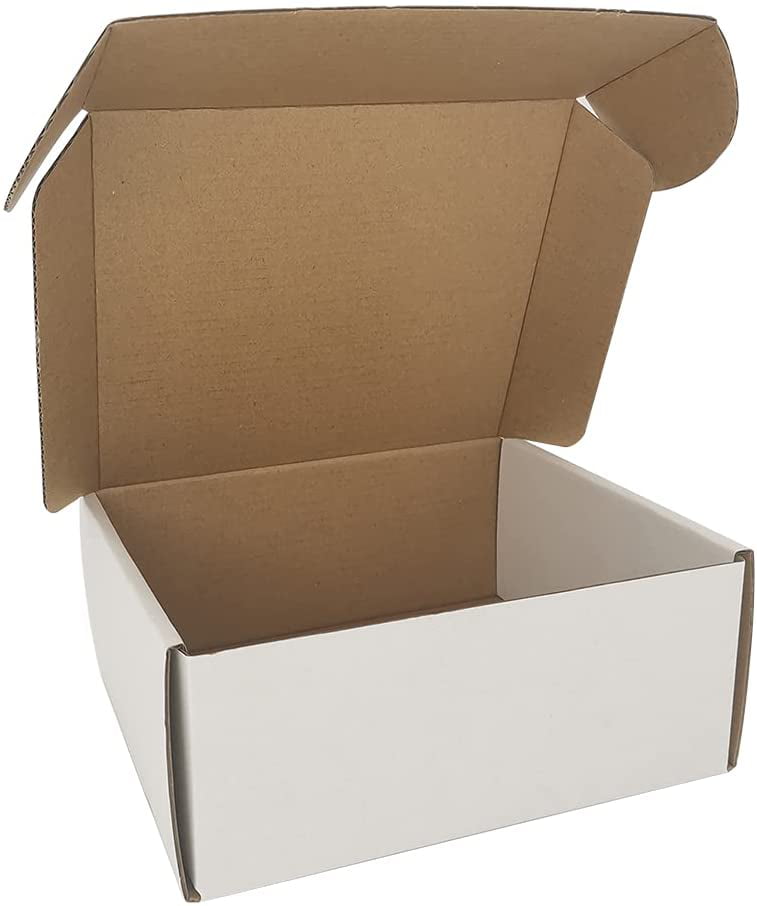 WHITE POSTAL CARDBOARD BOXES *MULTI LISTING* SMALL MAILING SHIPPING CARTONS 