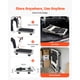 thumbnail image 4 of VEVOR Carro Plataforma Plegable 900 x 610 mm, Carretilla de Transporte Carga de 299,37 kg, Carrito Portaequipajes con Plataforma con Ruedas de PVC de 123 mm, para Tareas Domésticas, Almacén, Mudanza, 4 of 9