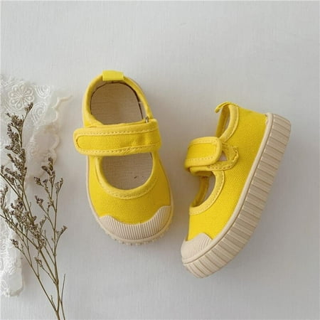 

SweetCandy Boys And Girls Summer Light And Comfortable Lovely Color Soft Soled Small Cloth Shoes