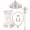 Pink, variant on Princess Dress Up Accessories Gloves Tiara Crown Wand Necklaces Presents for Kids Girls