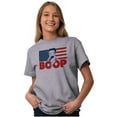 thumbnail image 5 of Betty Boop American Flag Patriotic Women's Graphic T Shirt Tees Brisco Brands S, 5 of 5